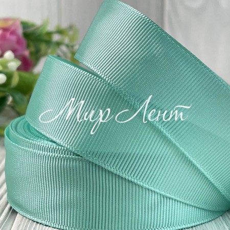 Репс 2,5 см, м'ятний, метр