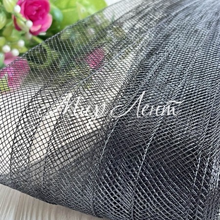 Регилін матовий, 4 см, чорний, метр