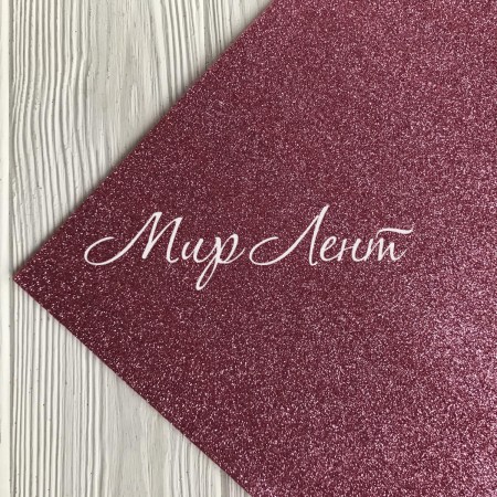 Фоаміран із гліттером, 2 мм, пудровий, 50х50 см, шт.