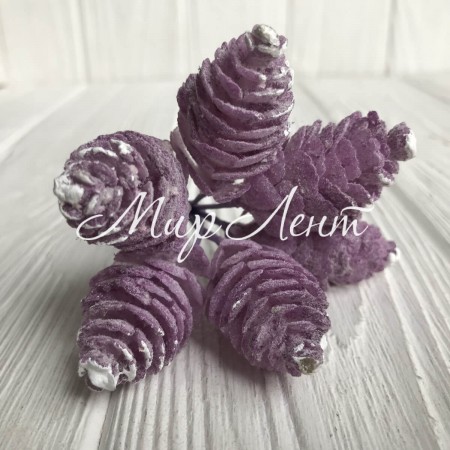 Гілочка хмелі, 12 см, бузковий, шт.