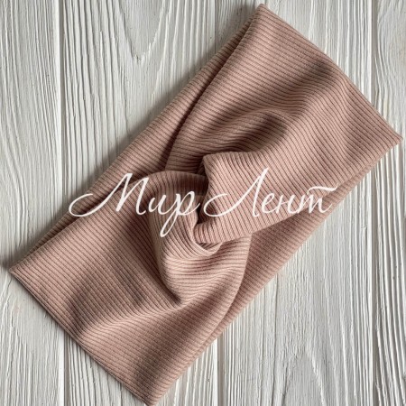 Повязка рубчик, 21х10 см, кавовий, шт.